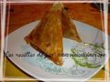 Samoussa au foie gras et oignons confits