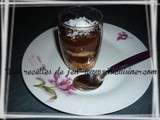 Verrine au biscuit à la mascarpone et chocolat