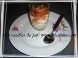 Verrine au crabe et germes de soja
