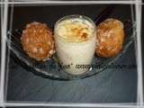 Verrine aux oeufs et fruits exotiques
