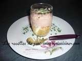 Verrine de surimi, maïs et tomate