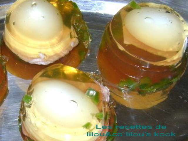 Recettes d'Oeufs en Gelée