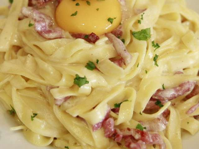 Les Meilleures Recettes De Tagliatelles La Carbonara