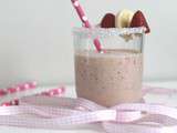 Milk shake fraise framboise banane vanille (au Thermomix)