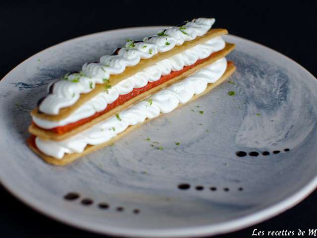 Recettes de Mille feuilles de Les recettes de Mélanie