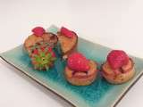 Muffins légers fraise/banane et quinoa ou comment se faire plaisir sans culpabiliser