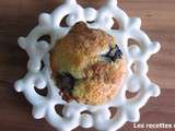 Muffin croquant aux myrtilles (Thermomix ou non)