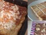 Brownies chocolat blanc aux amandes – 2,5 pp la part
