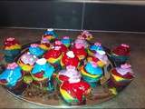 Cupcake arc en ciel
