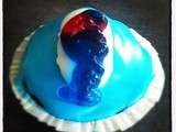 Cupcakes aux Schtroumpfs