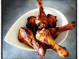 Pilons de poulet grillés au four