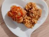 Paupiettes champignons et riz comme un risoto au Cookeo
