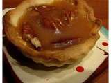 Tartelettes caramel au beurre salé - noix de pécan