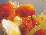Abricots caramélisés au miel et au tilleul