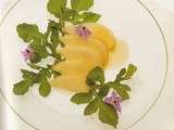 Arabesque de poires et roquette