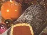 Bûche aux châtaignes à la crème de whisky pur malt
