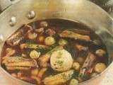 Cocotte d’anguilles à la flamande