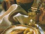 Foie gras aux pommes et aux raisins