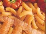 Langoustines aux stortini, poivron rouge et sarriette