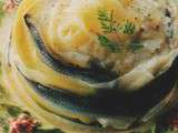 Parmentier de harengs marinés