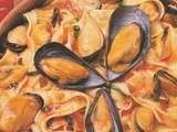 Pâtes fraîches aux moules