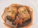 Paupiettes de saumon au beurre rouge
