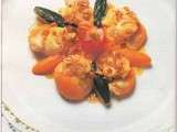 Poêlée de Saint-Jacques safranées à la pointe de curry