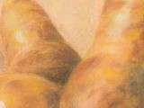 Poires chaudes aux amandes et abricots secs