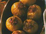 Pommes Reinettes rôties au cidre doux et pain d’épices, sucre vergeoise