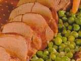 Quasi et rognon de veau au vermouth et légumes nouveaux