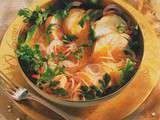 Queues de langouste façon « Thaï » en salade