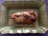 Râble de lapin rôti à la moutarde et aux dix épices