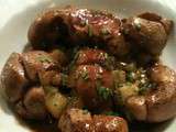 Rognon de veau à la moutarde