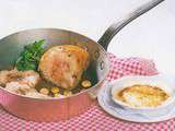 Rognon de veau braisé au Gin et baies de genièvre, gratin dauphinois