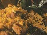 Sauté d’agneau aux épices indiennes et riz basmati