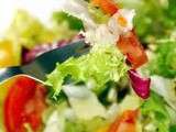 Emince de dinde en salade composee