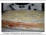 Lasagnes bolognaise (thermomix ou non )