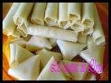 Samsas (triangles)et cigares aux amandes