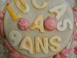 Gâteau d’anniversaire « spécial 9 ans ‘déjà’ »
