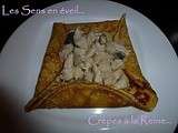 Crêpes à la reine