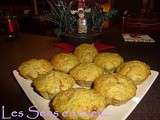 Muffins au pesto et aux tomates séchées