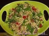 Salade de fusilli aux couleurs d'Italie