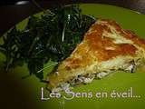 Tourte au poulet et champignons