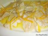 Filets de cabillaud au beurre d'agrumes
