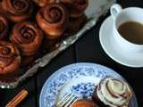 Muffins cinnamon rolls au chai