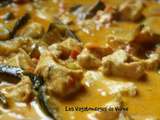 Curry Thaï de poulet et courgettes