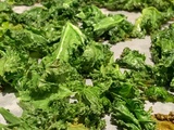 Chips de kale au four