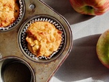Muffins aux pommes sans gluten