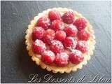 Tartelette framboise