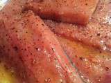 Filets de Saumon en marinade maison